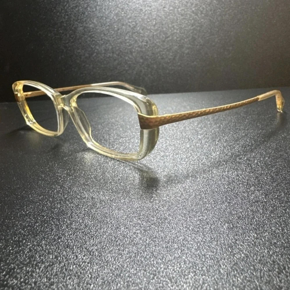 Oliver Peoples Italy B OV5105 1014 Jodelle 52[]16 135 Yellow/Clear Eyeglasses ML